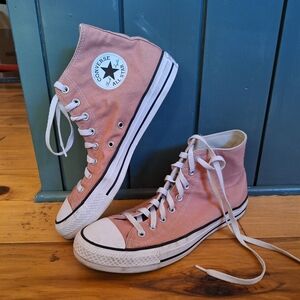 Chuck Taylor All Star High Top Converse Pink M11 W13